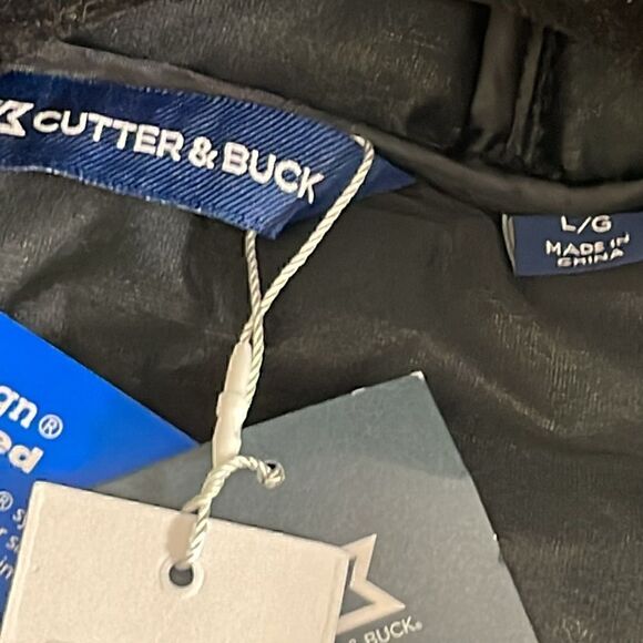 Cutter & Buck Jacket Mens Sz L Mission Ridge Jaguar Helmet puffer eco insulated - Picture 11 of 16